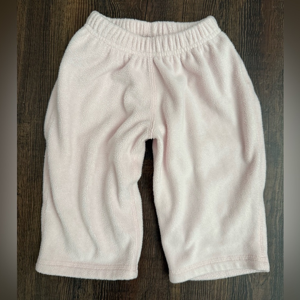 Patagonia Baby Light Pink Fleece Pants
